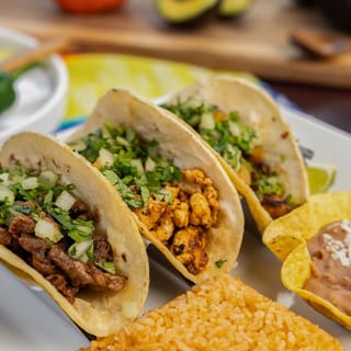 Mexican Tacos Entrée (3)